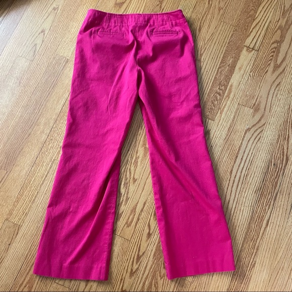 Bright Pink Stretch Corduroy Pants - Picture 6 of 7